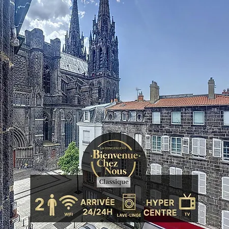Vue Cathédrale Lumineux&équipé En Plein Centre Appartement Clermont-Ferrand
